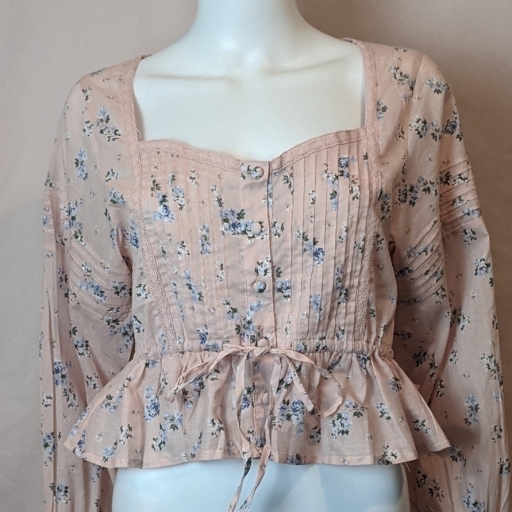 Floral Pink Women's Top